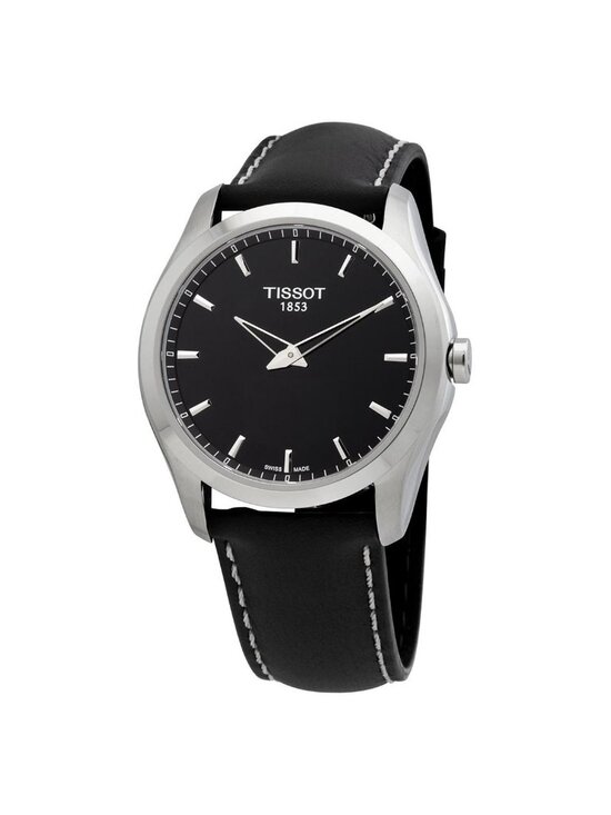 NWT Tissot Couturier Quartz Black Dial Men\'s Watch
